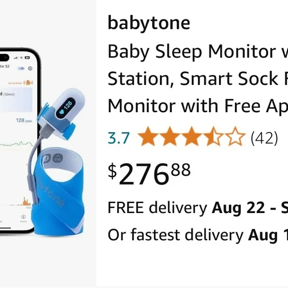 Babytone BabyO2 Oxygen Monitor - Picture 2 of 4